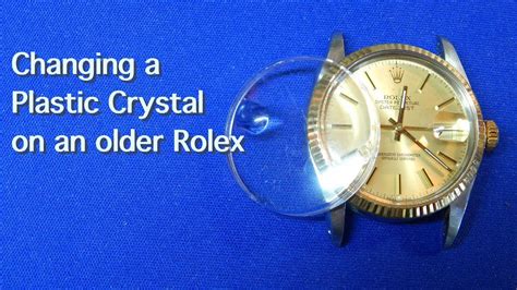 rolex new crystal breaks|Rolex acrylic crystal replacement.